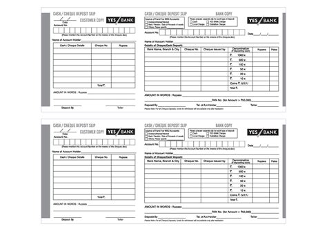 How To Write A Deposit Slip - Printable Form, Templates and Letter