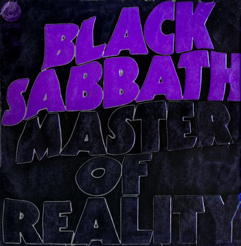 Black Sabbath – Master Of Reality (Vertigo Records, 1971) – THRASHMANIA\m/