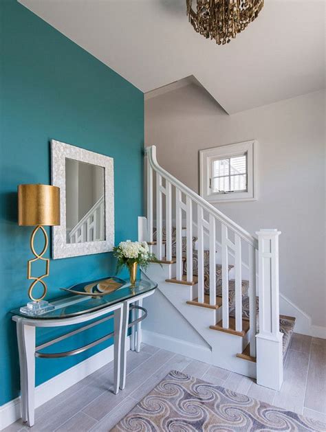 Largo Teal (interior) from Benjamin Moore | Living room paint, Home ...