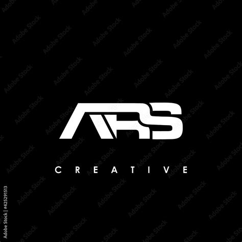 ARS Letter Initial Logo Design Template Vector Illustration Stock ...