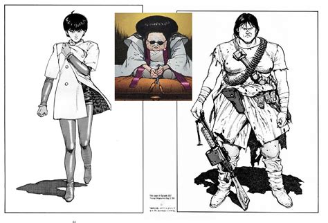 Some character designs from Katsuhiro Otomo's AKIRA. : r/mendrawingwomen