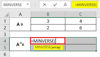 Inverse Matrix in Excel | How to Create Inverse Matrix in Excel?