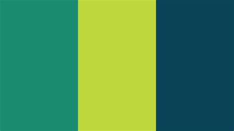 Three Angles Color Palette | Color schemes, Green colour palette, Color