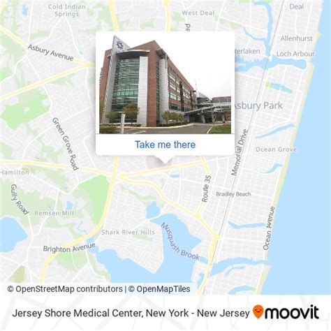 Jersey Shore Medical Center Campus Map