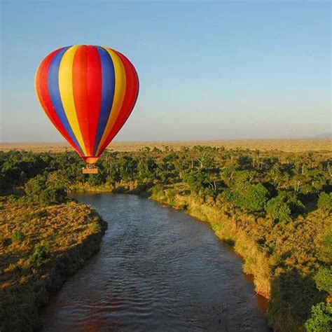 Hot air balloon safari in Maasai Mara National reserve | Kenya Safaris