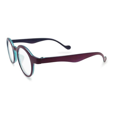 Colorful Round Reading Glasses for Women | Fully Magnified Lenses R ...