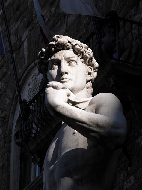 David Statue By Michelangelo In Florence Italy