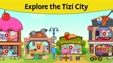 Amazon.com: My Tizi Town - Free City Games for Kids, Play World for ...