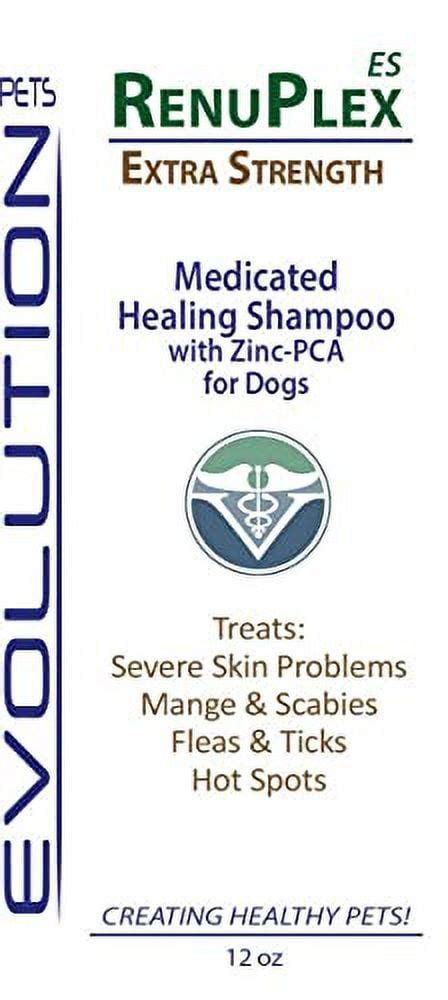 Medicated Dog Mange Shampoo. Extra Strength Mange Shampoo for Dogs ...