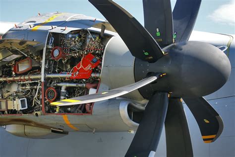 The TP400 engine for the Airbus A400M | taken at Farnborough… | Flickr