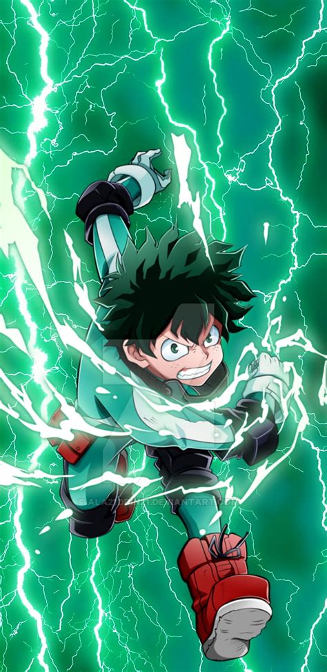 One for All, my hero academia, midoriya, izuku, HD phone wallpaper | Peakpx