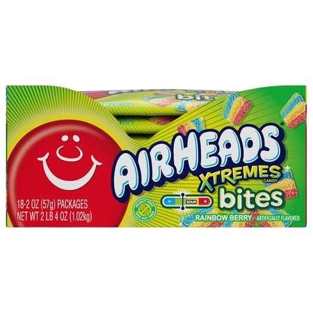 Airheads Airheads Rainbow Berry Xtremes Bites 2 oz., PK144 67844 | Zoro