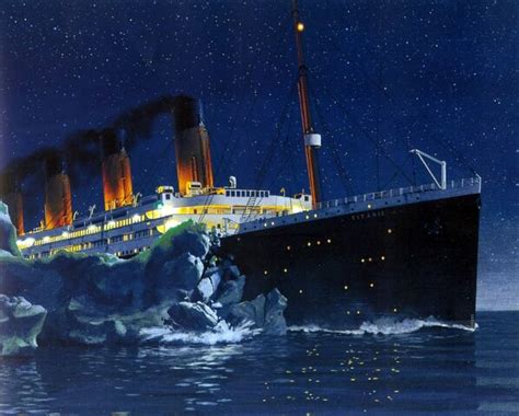 Image - Iceberg collision.jpg | Titanic Wiki | FANDOM powered by Wikia