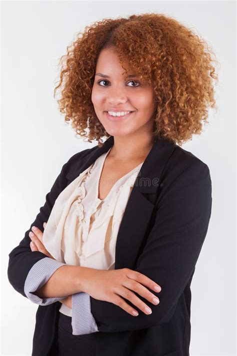 Portrait Of A Young African American Business Woman - Black Peop Stock Image - Image: 33803825