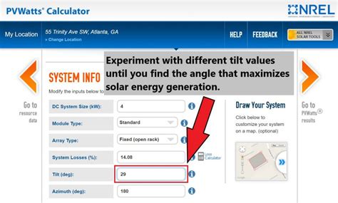 Solar Panel Tilt Angle Calculator - Footprint Hero