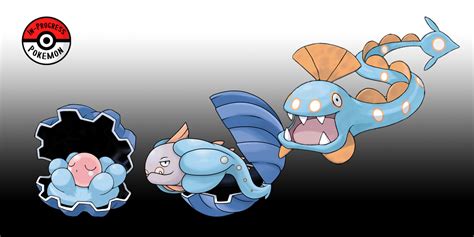 366 - 367 Huntail Line by InProgressPokemon on DeviantArt