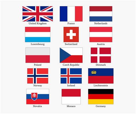 Transparent Denmark Flag Clipart - Flags With Red White And Blue , Free ...