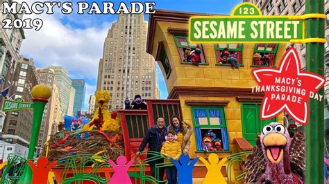 Sesame Street - 2019 Macy's Thanksgiving Day Parade - YouTube