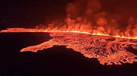 Volcano erupts in Iceland for 4th time since December - ABC News