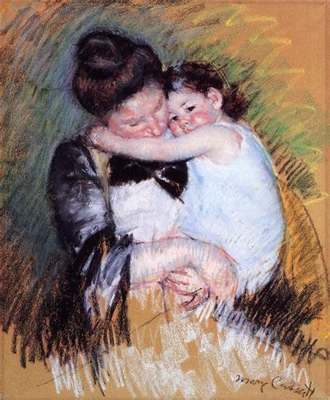 Mother and Child, c.1900 - Mary Cassatt - WikiArt.org