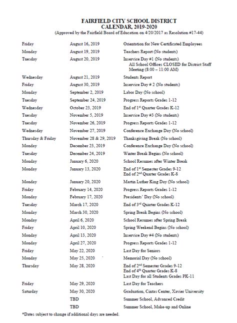 Fairfield Public Schools Calendar 2024 - Schoolcalendars.net