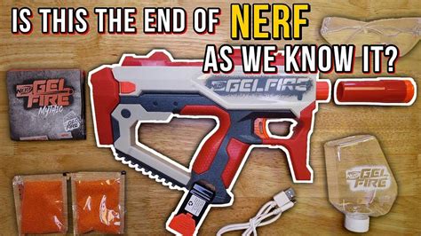 NERF PRO GELFIRE MYTHIC Review, Mods, Upgrades, Teardown (How To Take ...