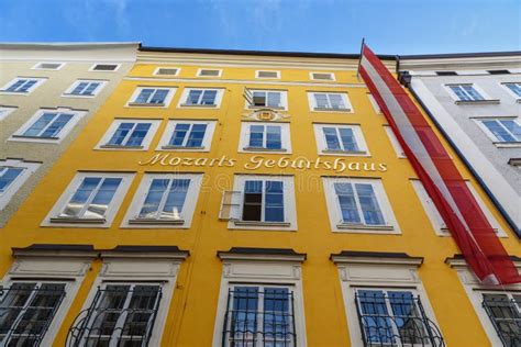 Mozart`s Birthplace Museum Inside View. Editorial Photography - Image ...