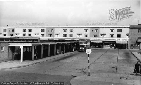 Photo of Corby, The Bus Station c.1960 - Francis Frith