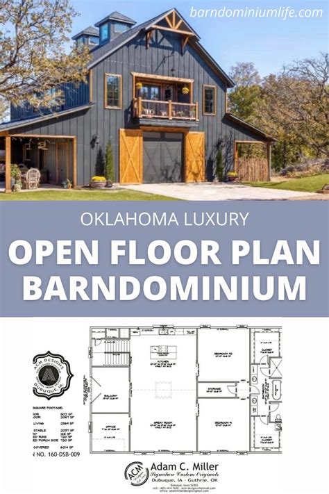 Luxury, Custom-Built Edmond Oklahoma Barndominium | Planos de casas ...