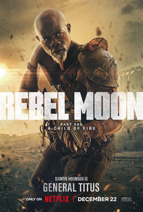 Rebel Moon: Part One - A Child of Fire (aka Rebel Moon) Movie Poster ...