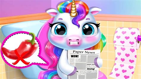 Fun Newborn Pony Care Kids Game - My Baby Unicorn - Cute Pet Care ...