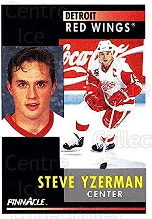 Amazon.com: (CI) Steve Yzerman Hockey Card 1991-92 Pinnacle (base) 75 ...