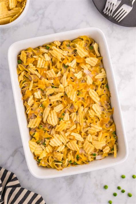 Tuna Casserole with Potato Chips - THIS IS NOT DIET FOOD