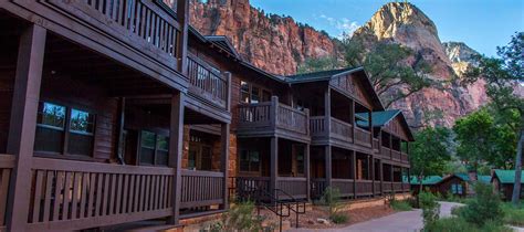 Zion Lodge Accommodations: Cabins, Hotel, Suites | Zion National Park