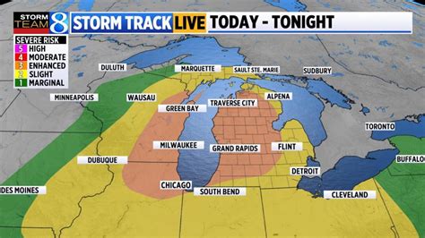 Storms push swiftly through West Michigan | WOODTV.com