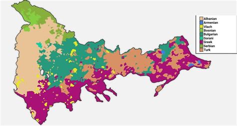 Ethnic distribution in Ottoman Europe before the Balkan Wars. : r/MapPorn