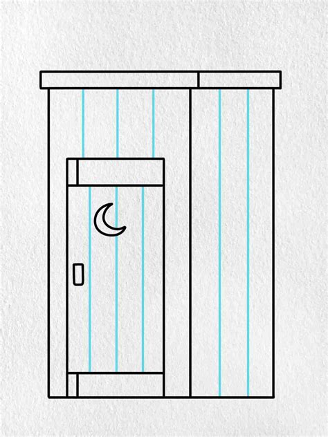 How to Draw an Outhouse - HelloArtsy