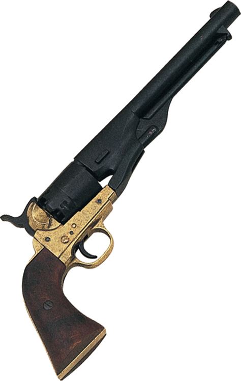 DX1007L Denix Colt 1861 Navy Revolver Replica