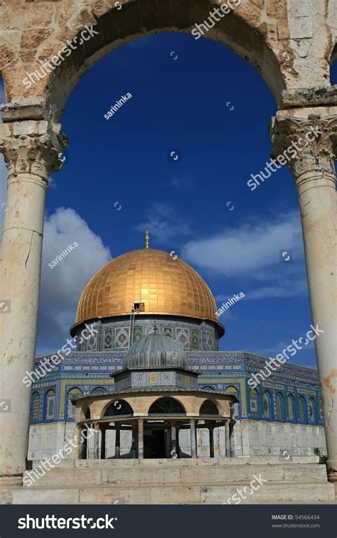 Dome Rock Temple Mountjerusalem Stock Photo 54566434 | Shutterstock