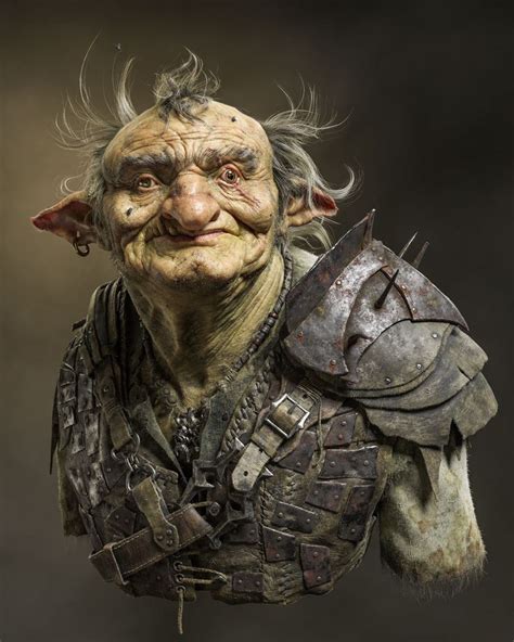 Working on a Realistic Goblin: Face & Armor Sculpting Workflows ...