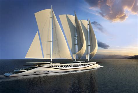 Phoenicia Sailing Yacht concept by Igor Lobanov — Yacht Charter ...