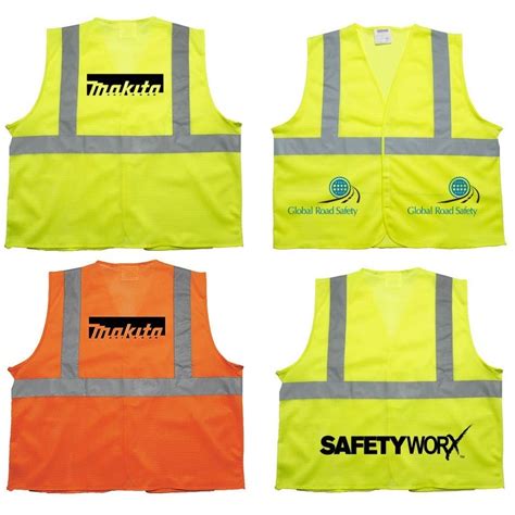 Customized ANSI 2 Safety Vests (Unisex)