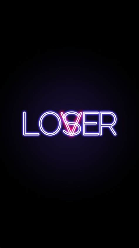 lover loser wallpaper iPhone it movie | Neon signs, Neon wallpaper, Neon