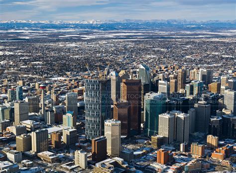 Aerial Photo | Calgary Skyline