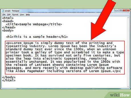 How to Make Paragraph Styled Heading Text in HTML: 10 Steps