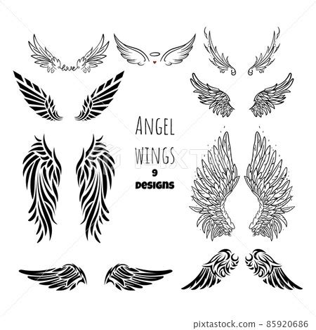 Tattoo Drawings Of Angel Wings