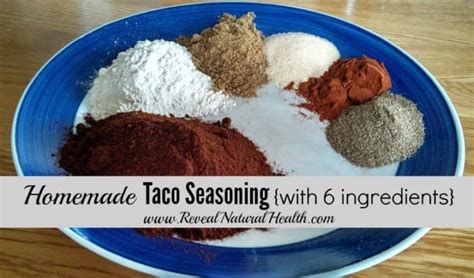 Homemade Taco Seasoning Recipe - Choosing Real