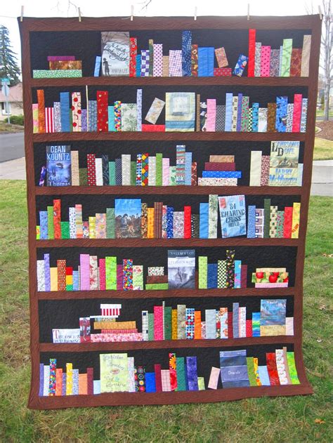 You Can Get a Bookcase Quilt Customized With Your Favorite Books and ...