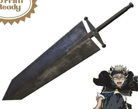 Asta Demon Slayer Sword 3D Model - Black Clover Cosplay 3D model 3D ...