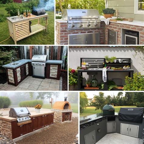 13 DIY Outdoor Kitchen Ideas You Can Build Right Now